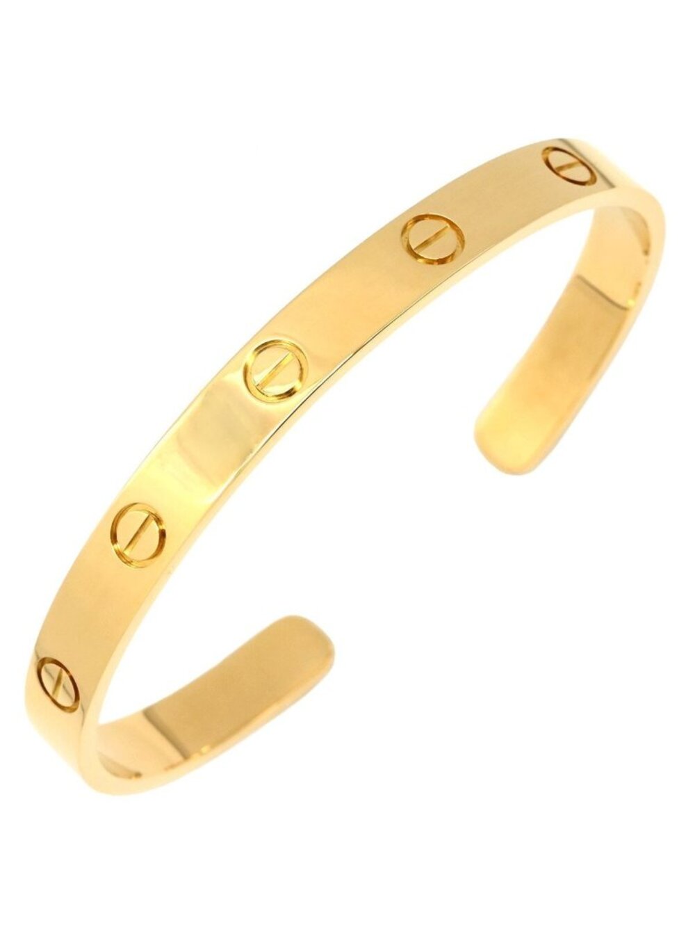Cartier Bracelet Love Open Yellow Gold 18 750 18k YG Bangle